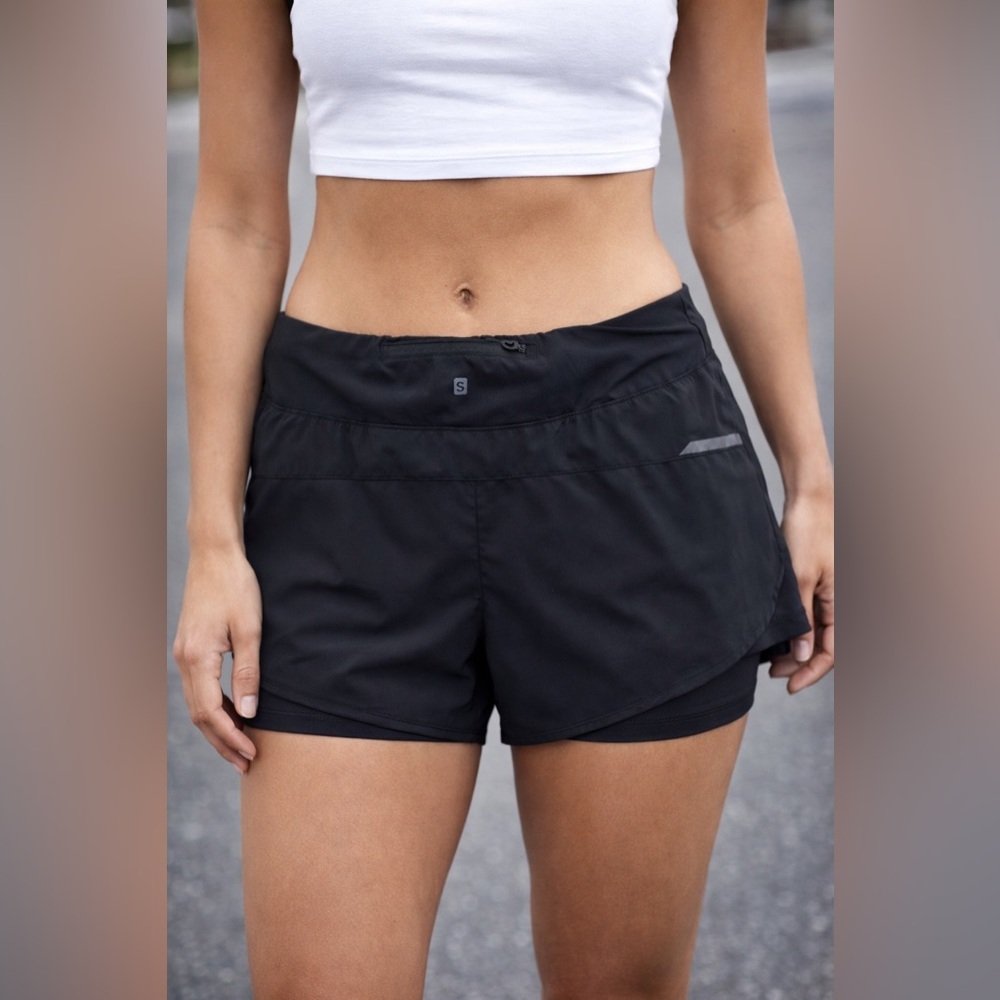 Hind Black Lined Running Shorts – Lightweight Athletic Shorts